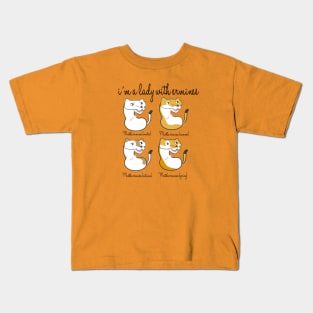 A Lady with Ermines Kids T-Shirt